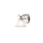 Kichler 6719NI 1-Light Brushed Nickel 100W Wall Sconce