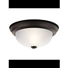 Kichler 8111OZ 2-Lights Olde Bronze 60W Flush Mount Ceiling Light