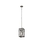 Kichler 82268 1-Light Anvil Iron 60W Mini Pendant