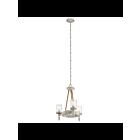 Kichler 82287 3-Lights Distressed Antique White 60W Mini Chandelier