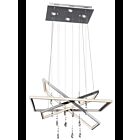 Kichler 83450 7-Lights Chrome LED 1-Tier Chandelier
