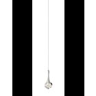 Kichler 83491 1-Light Chrome LED Mini Pendant