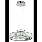 Kichler 83624 1-Light Chrome LED Crystal Pendant