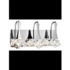 Kichler 83776 3-Lights Chrome LED Linear Vanity Light
