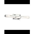 Kichler 83943 1-Light Chrome LED Linear Vanity Light