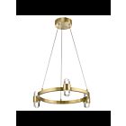 Kichler 84068CG 6-Lights Champagne Gold 21W LED 1-Tier Chandelier