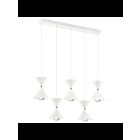 Kichler 84113MWH Matte White 55W LED Linear Chandelier
