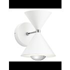 Kichler 84131MWH Matte White 9.5W LED Wall Sconce