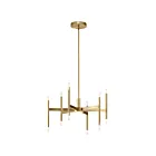 Kichler 84176 Champagne Gold LED 1-Tier Chandelier
