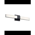 Kichler 84187 1-Light Matte Black LED Linear Vanity Light