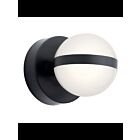 Kichler 85090MBK 1-Light Matte Black 12W LED Vanity Light