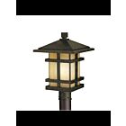 Kichler 9529AGZ 1-Light Aged Bronze 150W Outdoor Post Light