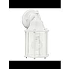 Kichler 9774WH 1-Light White 60W Outdoor Wall Light