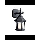 Kichler 9788BK 1-Light Black 100W Outdoor Wall Light