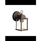 Kichler 9794TZL18 1-Light Tannery Bronze 10W LED Outdoor Wall Light