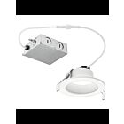 Kichler DLRC04R2790WHT Textured White 11.5W 4" Round Recessed LED Downlight