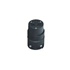Leviton 115CR 15A 125V 1-15P Rubber Connector