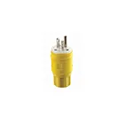 Leviton 14W48 2 Port 3-Wire 20A 250V Plug