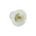 Leviton 4716-C Locking Flanged Inlet-Nm L5-15P