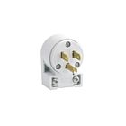 Leviton 515AN White Plug Angle 2Pole 3Wire 5 15P 15A125V