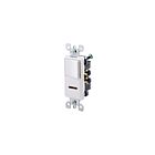 Leviton 5626-W White Combo Single Pole Switch & Indicator Light