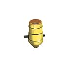 Leviton 6098-PG Metal Pushthru Lampholder