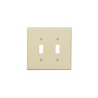 Leviton 80509-I 2 Gang Midsize Switch Plate