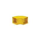 Leviton SWHEL-9DC 4x12 Fiber Raceway Horizontal Elbow