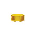 Leviton S2HEL-9DC 2x2 Fiber Raceway Horizontal Elbow