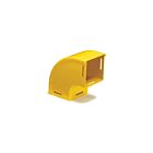 Leviton S8VEL-9DC 4x8 Fiber Raceway Vertical Elbow