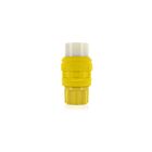 Leviton 78W47-C 2P 30A 3-Wire Inlet Connector