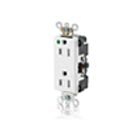 Leviton 16262-SGW 15A 125V Receptacle