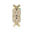 Leviton 5262-SGI 15A 125V Receptacle