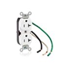 Leviton 5340-W 20A 125V Receptacle