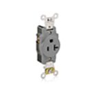 Leviton 5361-GY 20A 125V Receptacle