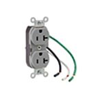 Leviton 5362-LGY 20A 125V Receptacle