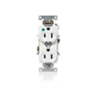 Leviton C8200-W 15A 125V Receptacle