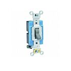 Leviton 1201-2gy Grey Toggle Switch