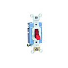 Leviton 1201-plr Red Toggle Switch