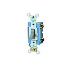 Leviton 1203-2gy Grey Toggle Switch