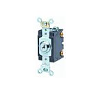 Leviton 1223-2kl Silver Key Locking Switch