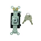 Leviton 1224-2kl Nickel Plated Toggle Switch