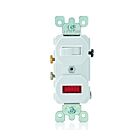 Leviton 5226-w Combination Switch