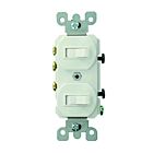 Leviton 5241-ws White Toggle Switch