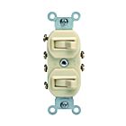 Leviton 5243-i Ivory Toggle Switch