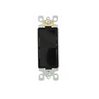 Leviton 5601-p2e Black Decora Rocker Switch