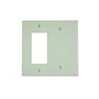 Leviton 80608-t Light Almond Combination Wallplate