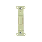 Leviton 80700-t Light Almond Blank Insert