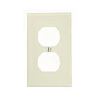 Leviton 80703-nt Light Almond Wallplate 1 Gangs