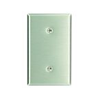 Leviton 84019-40 Silver Wallplate 1 Gangs